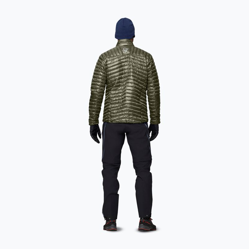 Piumino uomo Norrona Trollveggen Down800 Super Light Deep Lichen Green 3