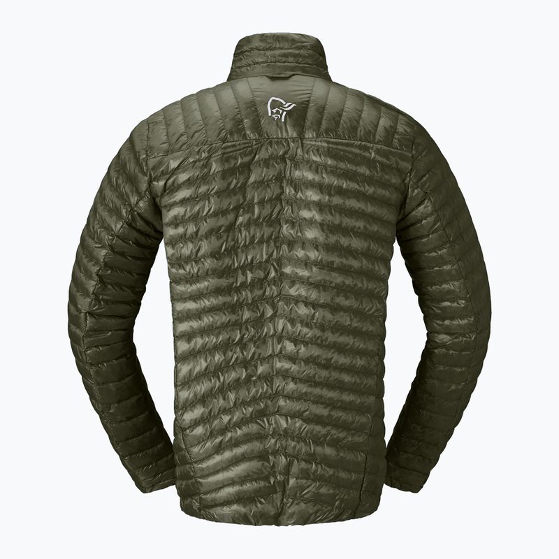 Piumino uomo Norrona Trollveggen Down800 Super Light Deep Lichen Green 6