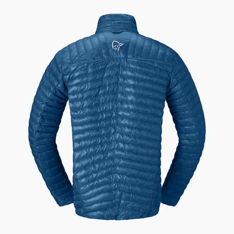 Piumino uomo NORRONA Trollveggen Down800 Super Light dark blue 6