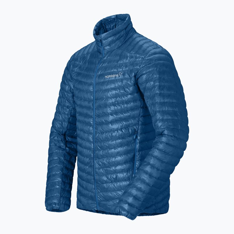 Piumino uomo NORRONA Trollveggen Down800 Super Light dark blue 7