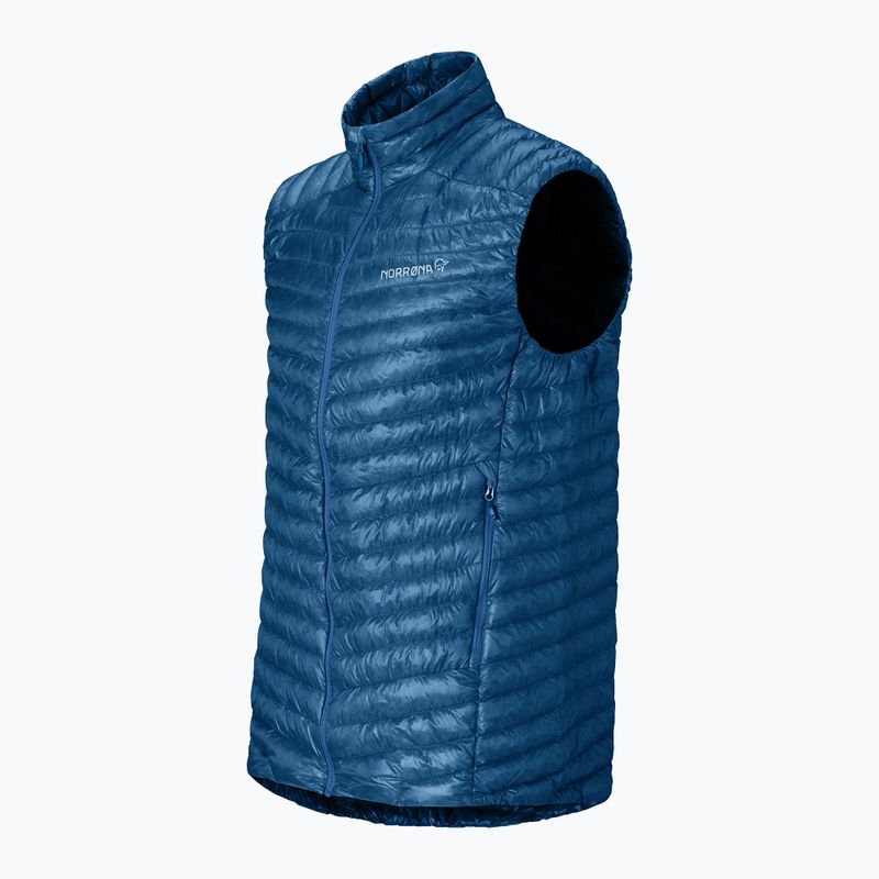 Gilet senza maniche NORRONA Trollveggen Down800 Super Light dark blue 6