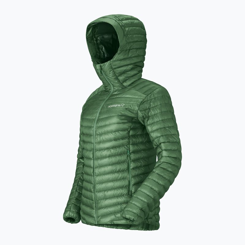 Piumino donna Norrona Trollveggen Down800 Super Light Hood Dark Ivy 6