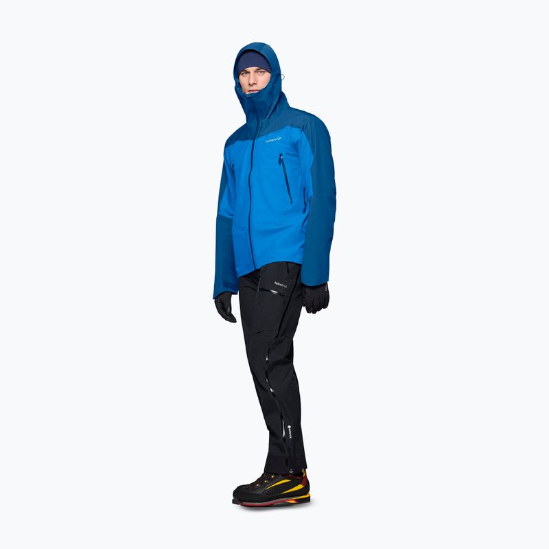 Giacca impermeabile da uomo NORRONA Falketind Gore-Tex brilliant blue/dark blue 2