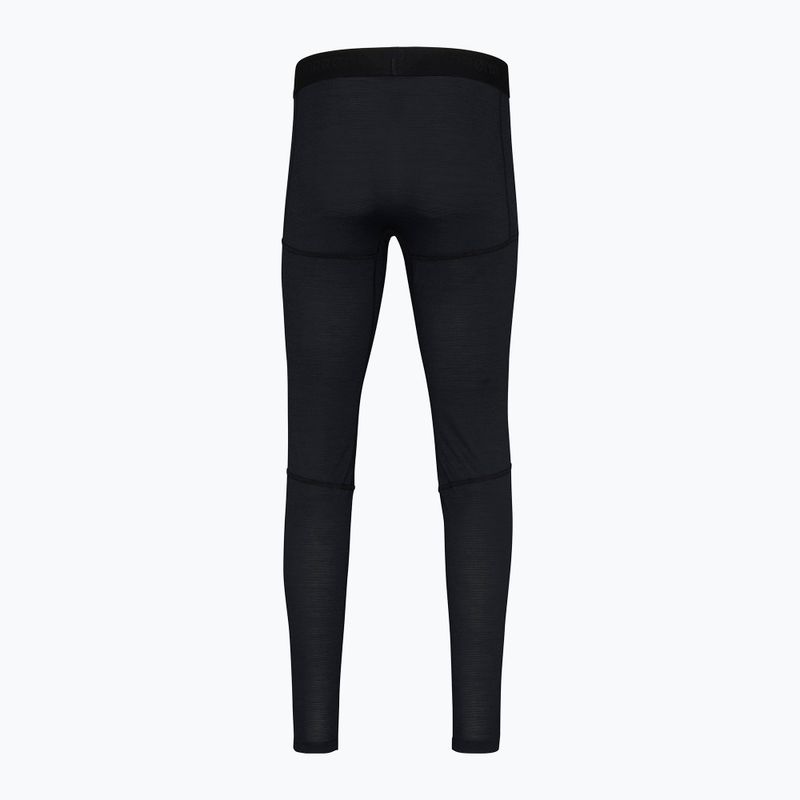 Pantaloni termici da uomo NORRONA Falketind Equaliser Ull Long caviar black 6