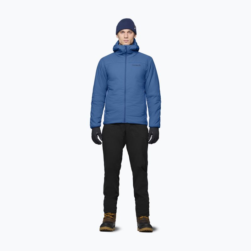 Giacca imbottita da uomo NORRONA Femund Thermo60 Zip Hood dark blue 2