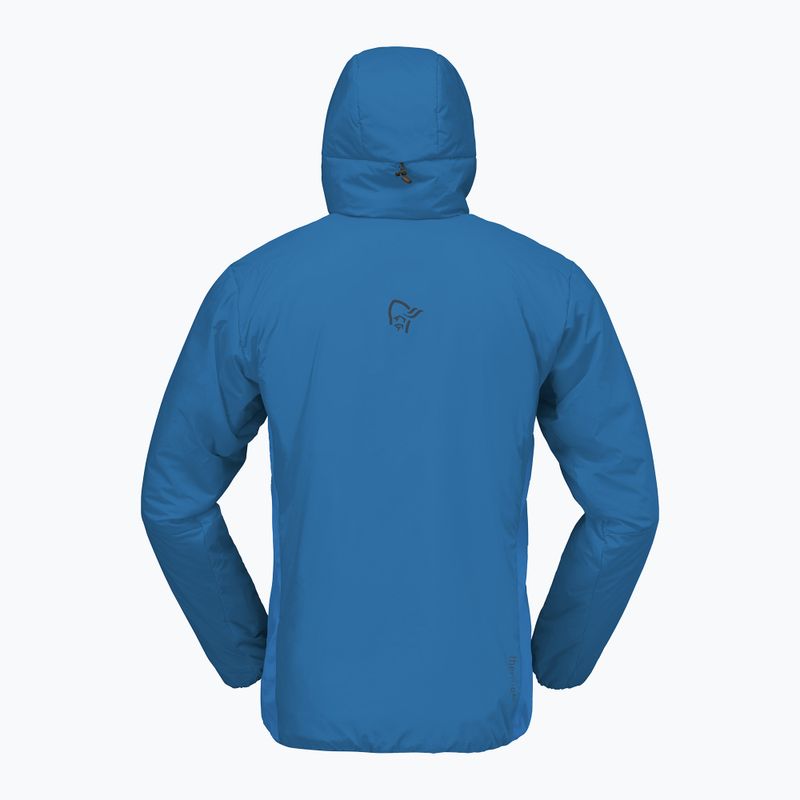 Giacca imbottita da uomo NORRONA Femund Thermo60 Zip Hood dark blue 6