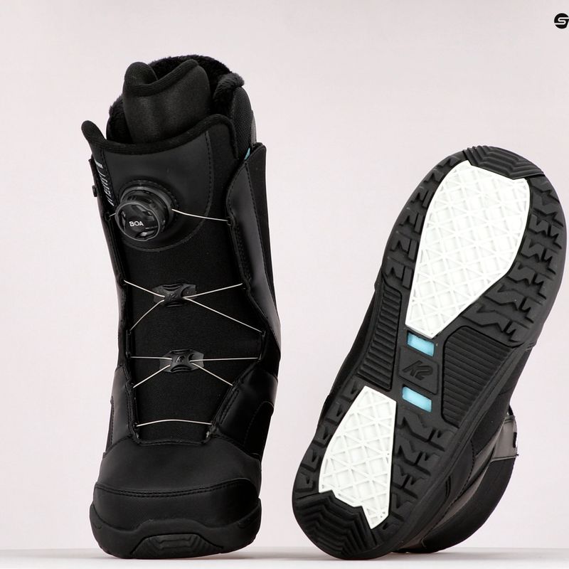 Scarponi da snowboard K2 Raider nero 9