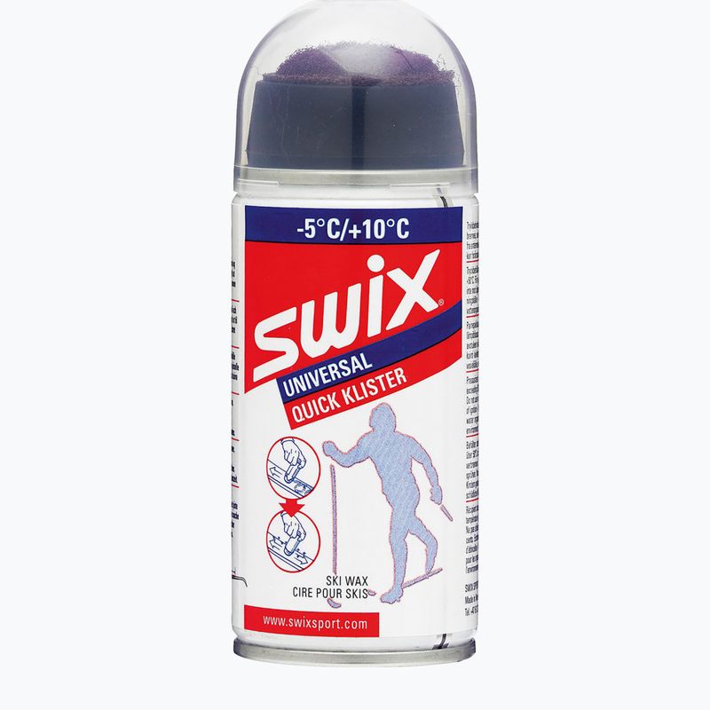 Swix K65C Uni quick klister 150 ml grasso per sci di fondo 4