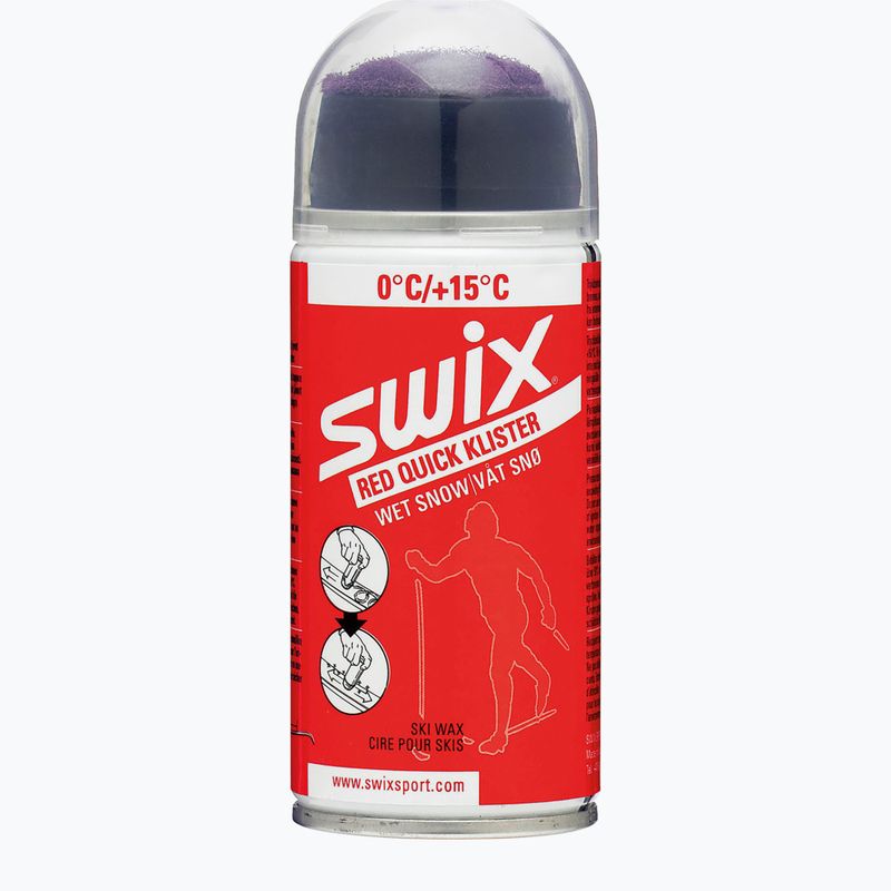 Lubrificante per sci Swix K70C Red quick klister 150 ml 4