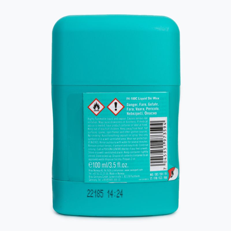 Swix F4-100C Glidewax Lubrificante liquido per sci 100 ml 2