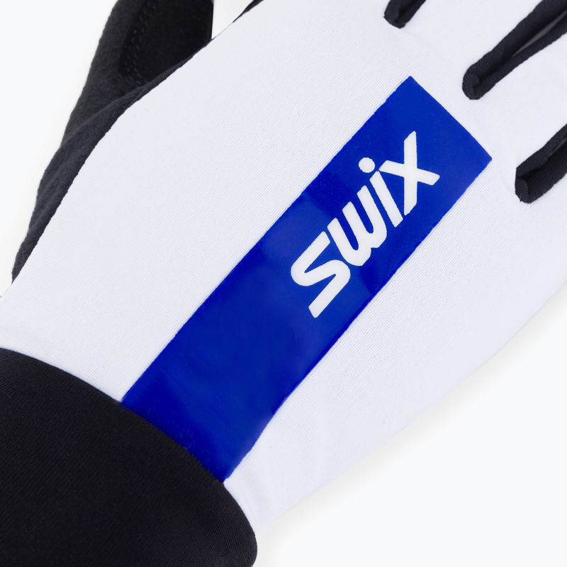 Guanto da sci di fondo Swix Focus bianco brillante 4