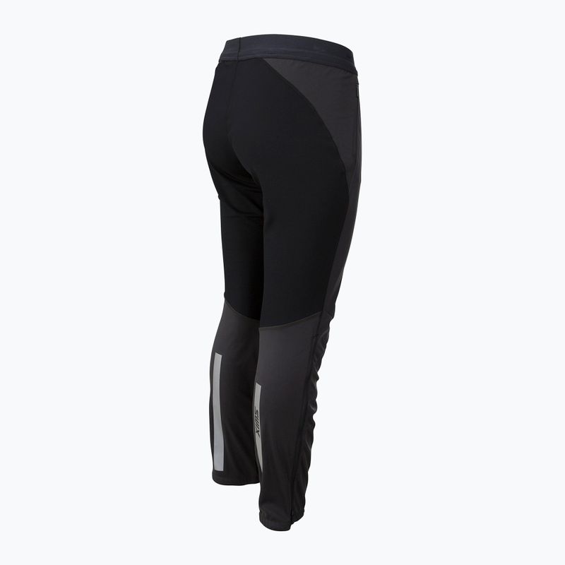 Pantaloni softshell da donna Swix Cross phantom/nero 7