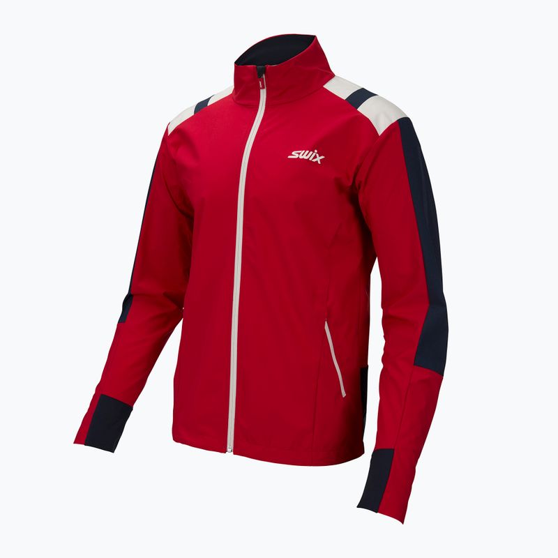 Giacca softshell da uomo Swix Infinity swix red 5