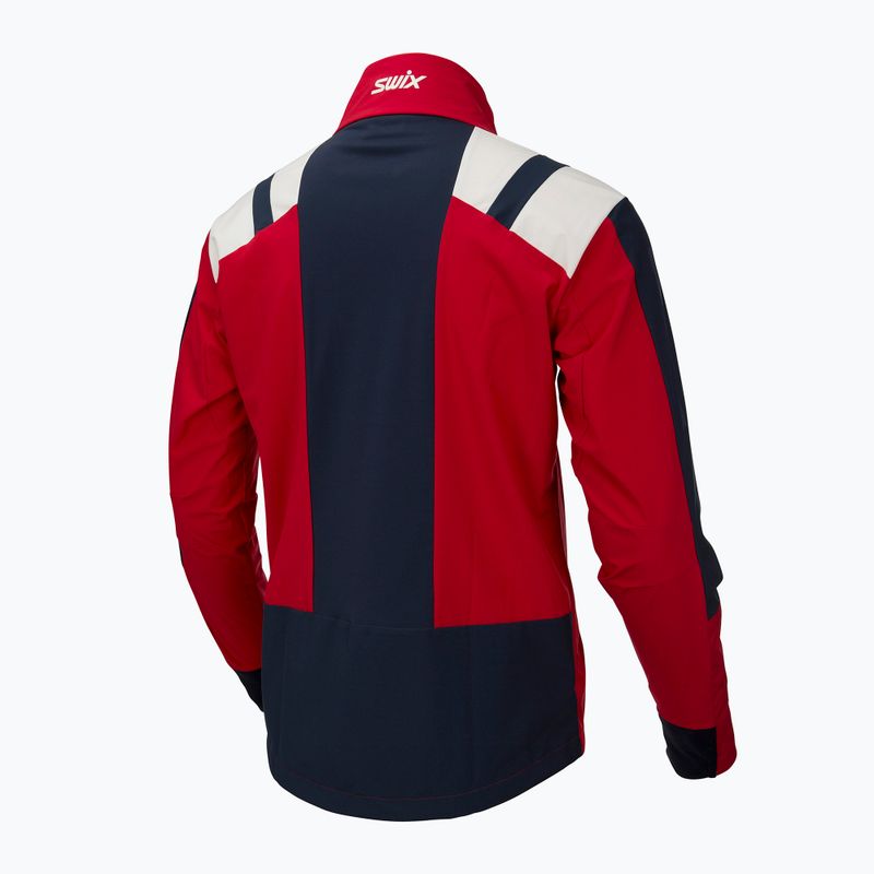 Giacca softshell da uomo Swix Infinity swix red 6