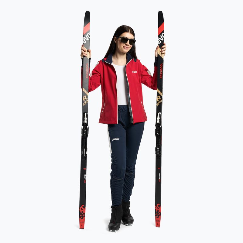 Giacca softshell da donna Swix Infinity swix red 2