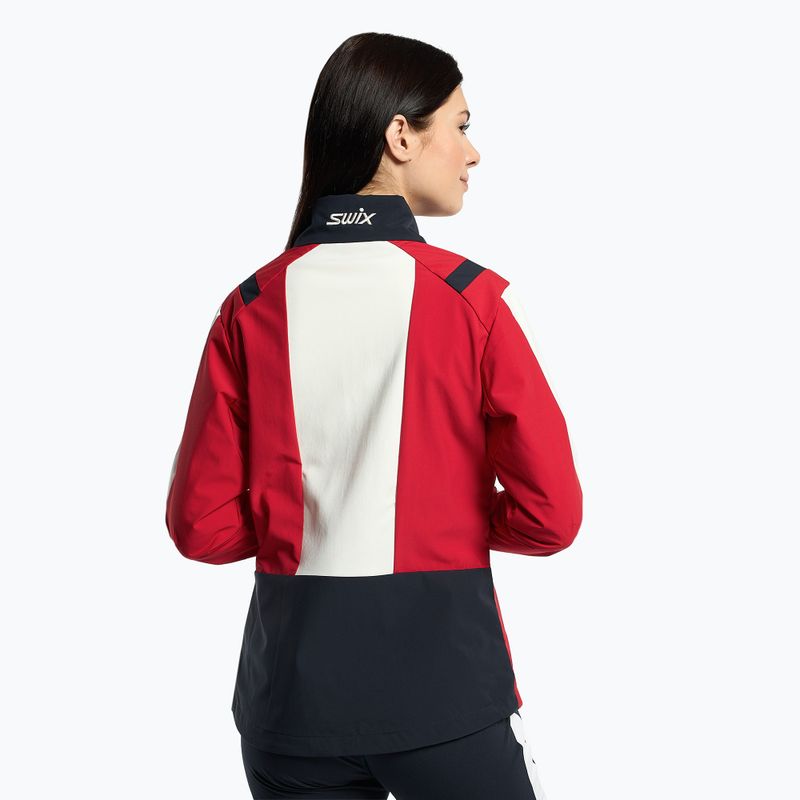 Giacca softshell da donna Swix Infinity swix red 3
