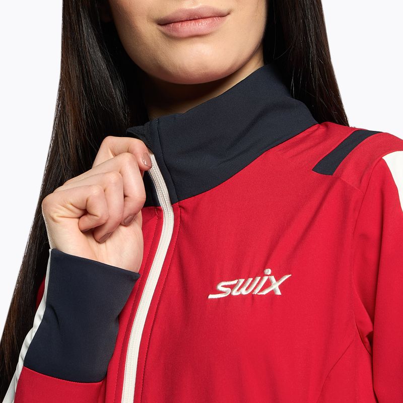 Giacca softshell da donna Swix Infinity swix red 4