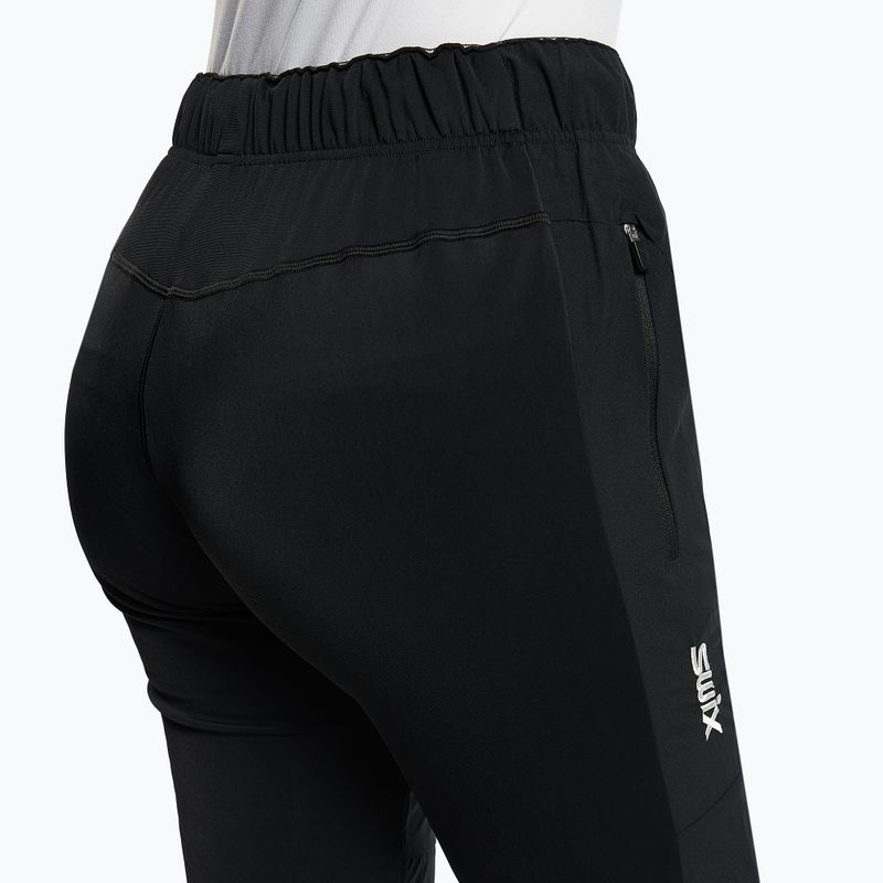 Pantaloni softshell da donna Swix Infinity nero 4