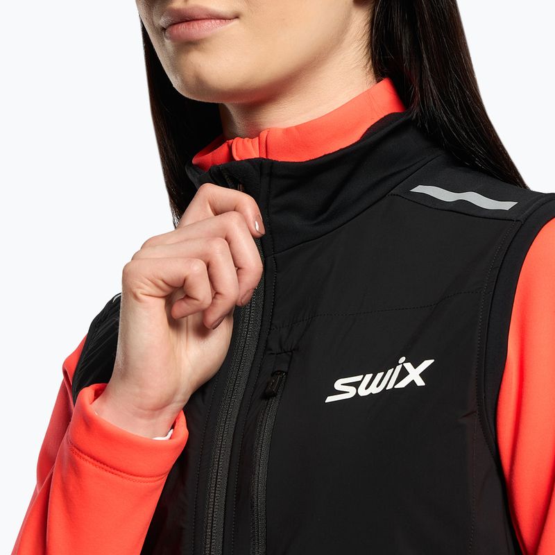 Gilet da donna Swix Focus Warm nero 4