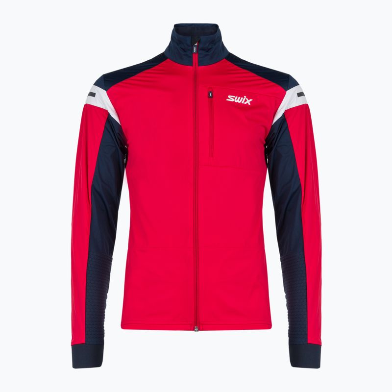 Giacca softshell da uomo Swix Dynamic swix red