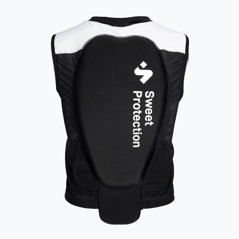 Gilet donna Sweet Protection Back Protector nero vero/bianco neve 2