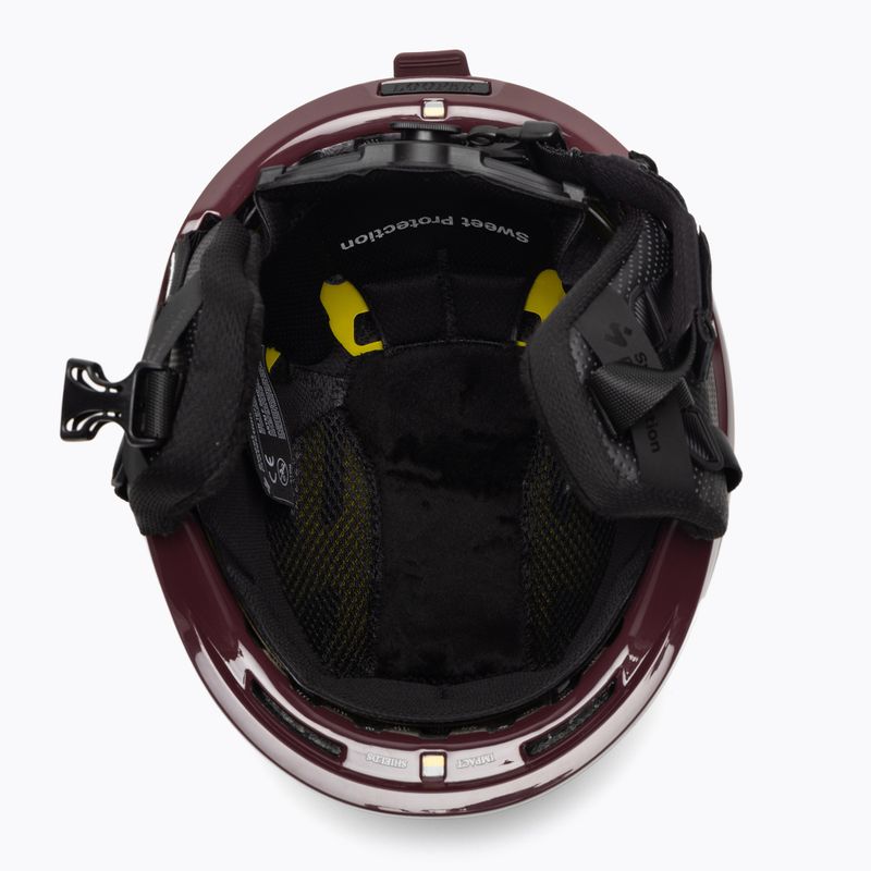 Casco da sci Sweet Protection Looper MIPS rosso meeko opaco 5
