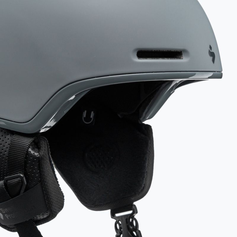 Casco da sci Sweet Protection Looper grigio nardo opaco 6