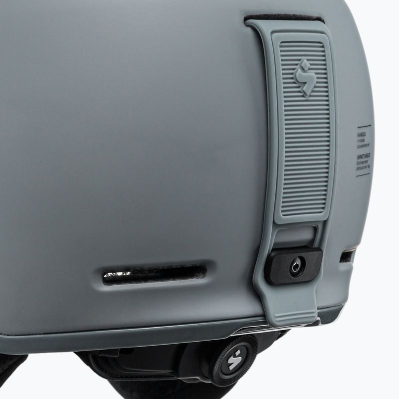 Casco da sci Sweet Protection Looper grigio nardo opaco 7