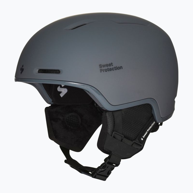 Casco da sci Sweet Protection Looper grigio nardo opaco 8