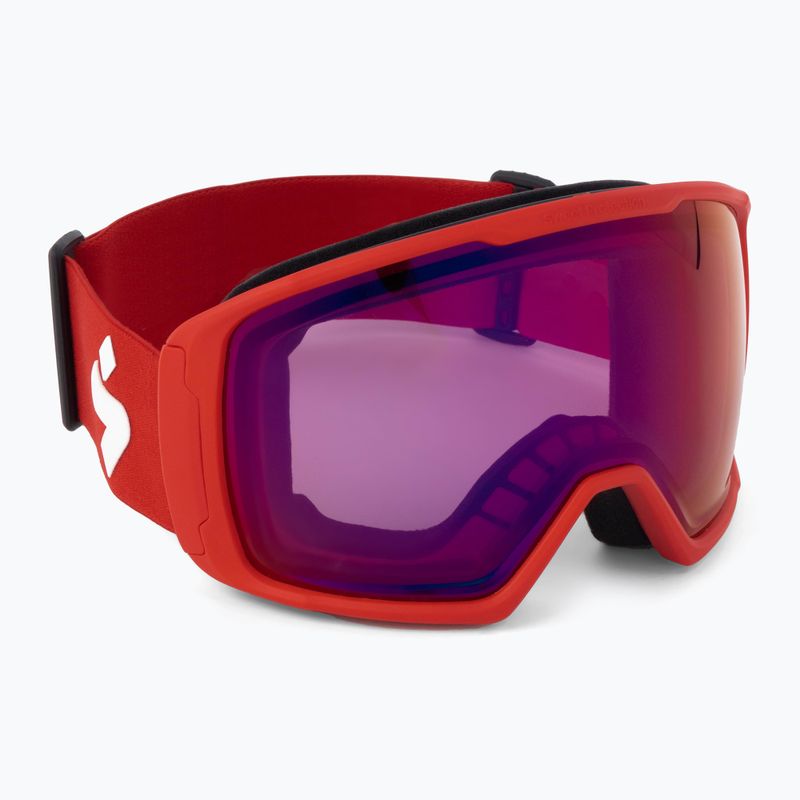 Sweet Protection Clockwork WC MAX RIG Reflect BLI bixbite l ametista/rosso opaco occhiali da sci