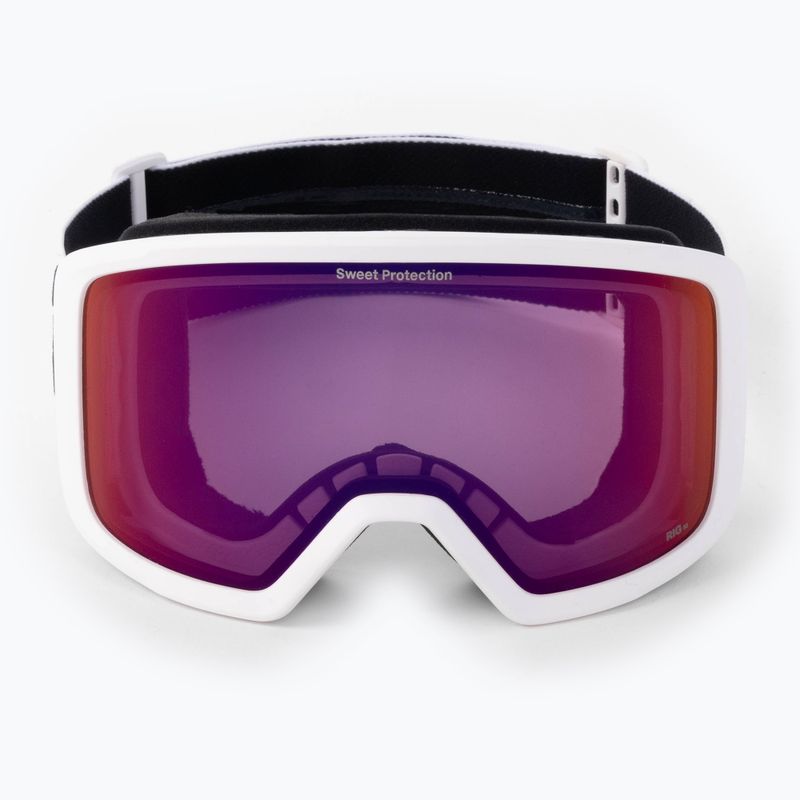 Occhiali da sci Sweet Protection Firewall RIG Reflect bixbite/satin bianco/bianco 2