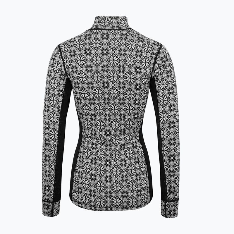 Felpa termica donna KARI TRAA Rose Half Zip black 5