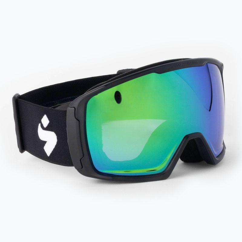 Occhiali da sci Sweet Protection Clockwork RIG Reflect smeraldo/nero opaco/nero