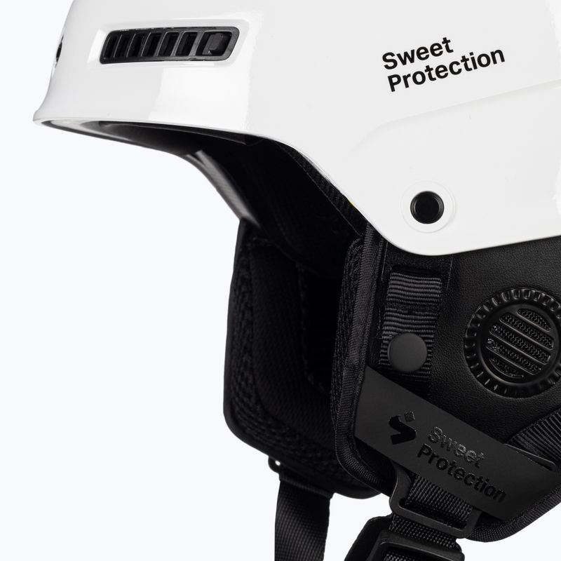 Casco da sci Sweet Protection Trooper 2Vi MIPS bianco lucido 6