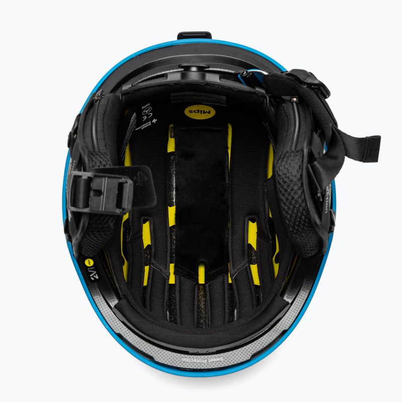 Casco da sci Sweet Protection Trooper 2Vi MIPS blu uccello opaco 5