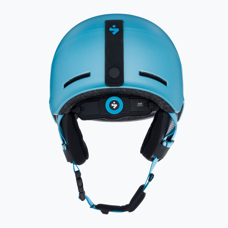 Casco da sci per bambini Sweet Protection Winder MIPS Jr blu ghiacciaio metallizzato 3