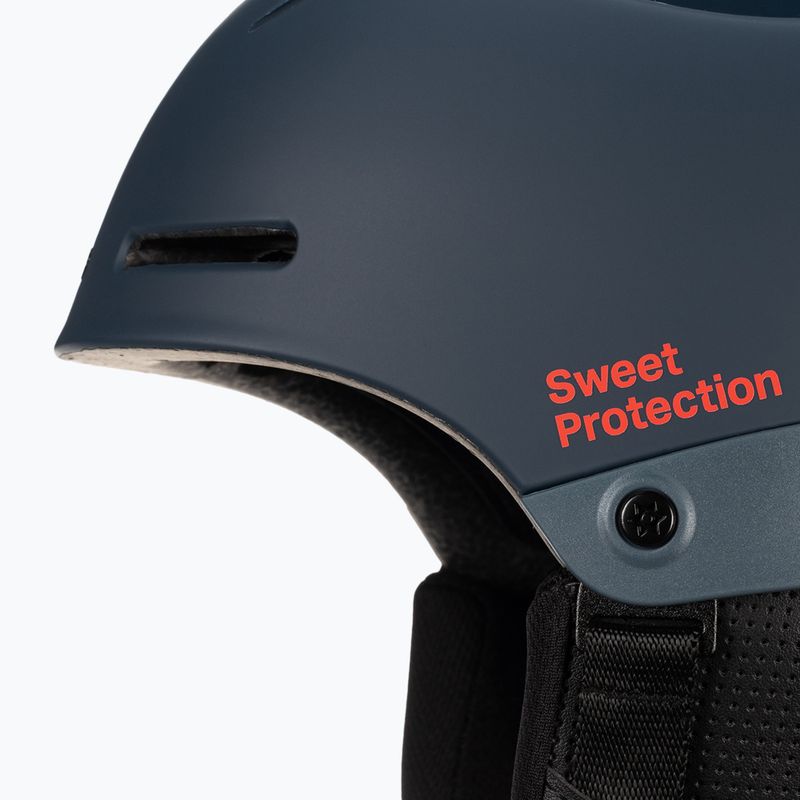 Casco da sci Sweet Protection Blaster II blu ombra opaco 6