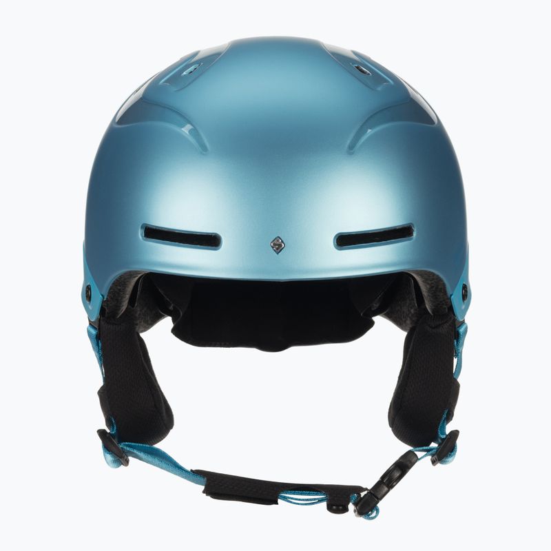 Casco da sci per bambini Sweet Protection Blaster II blu ghiacciaio metallizzato 2