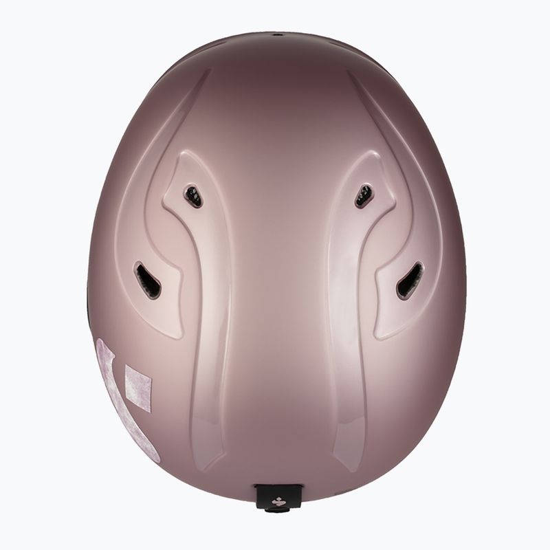 Casco da sci per bambini Sweet Protection Blaster II oro rosa metallizzato 14