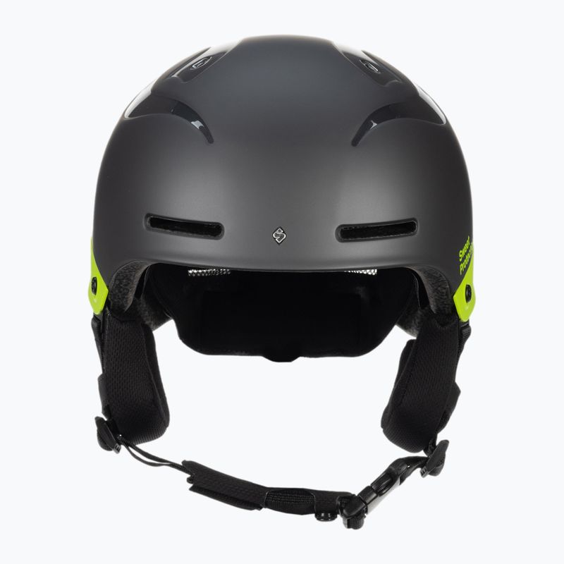 Casco da sci Sweet Protection Blaster II grigio ardesia/fluo per bambini 2