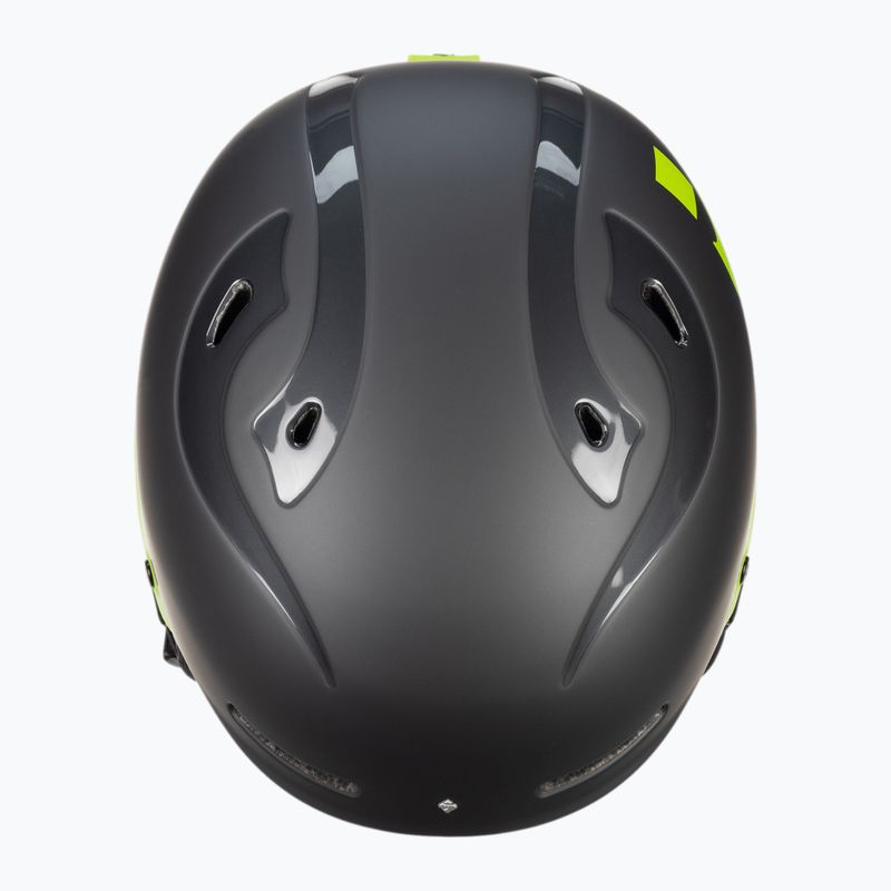 Casco da sci Sweet Protection Blaster II grigio ardesia/fluo per bambini 9