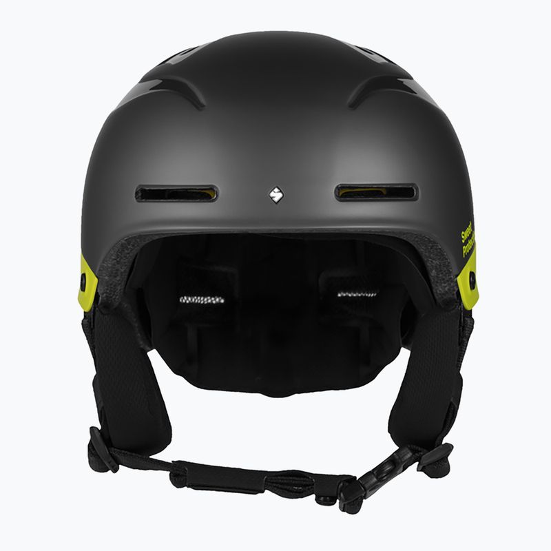 Casco da sci Sweet Protection Blaster II grigio ardesia/fluo per bambini 12