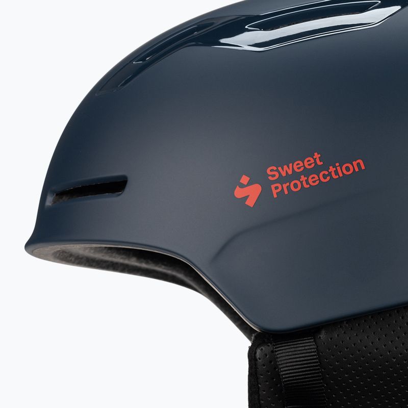 Casco da sci Sweet Protection Winder blu ombra opaco 6