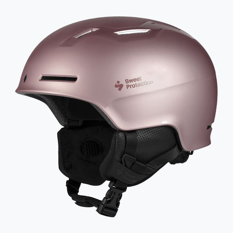 Casco da sci Sweet Protection Winder oro rosa metallizzato 9