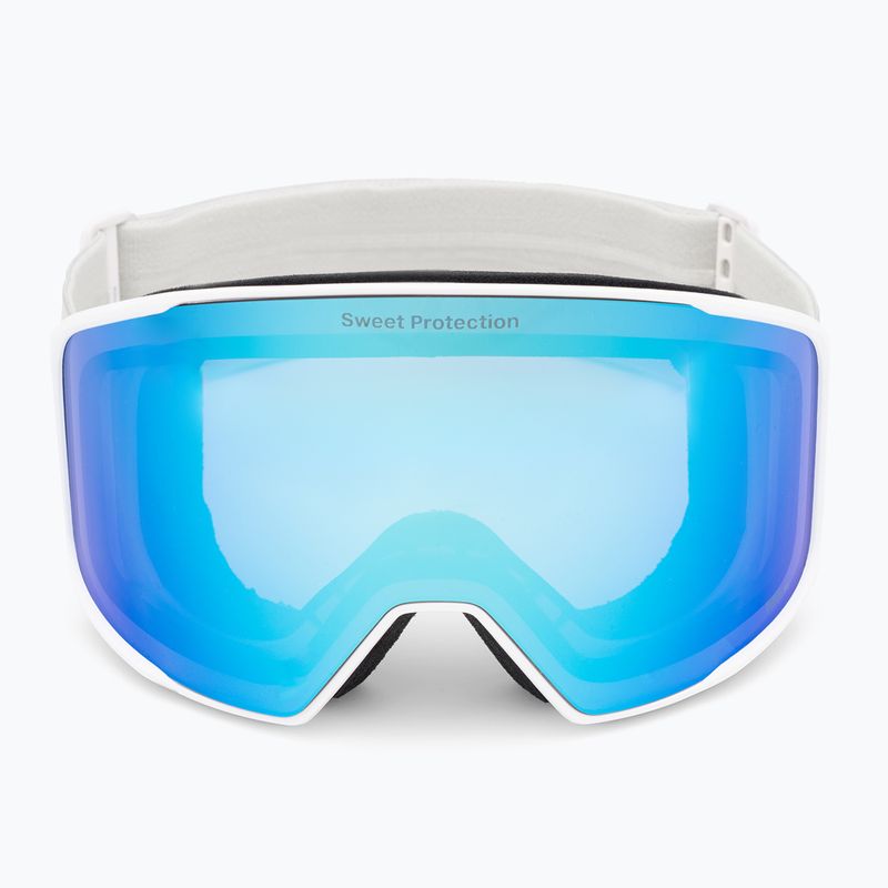 Occhiali da sci Sweet Protection Boondock RIG Reflect acquamarina/bianco satinato/bronco peaks 2