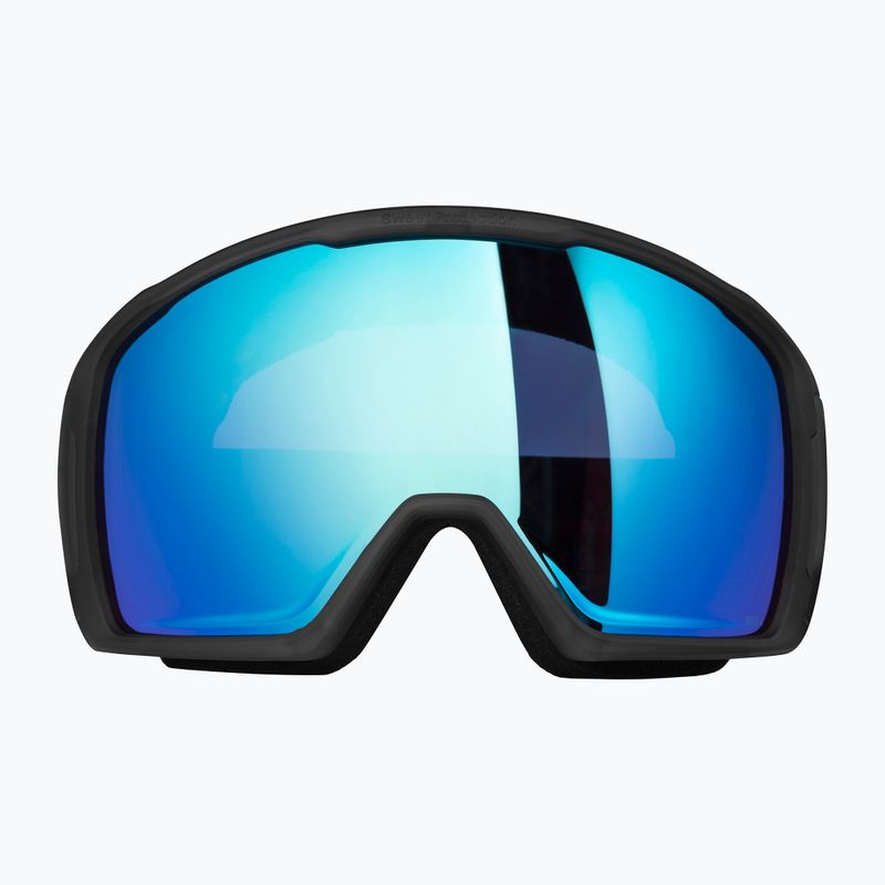 Maschera da sci Sweet Protection Clockwork MAX RIG Reflect rig aquamarine/matte crystal black/black peaks 2