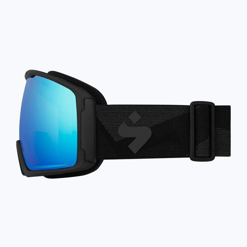 Maschera da sci Sweet Protection Clockwork MAX RIG Reflect rig aquamarine/matte crystal black/black peaks 3