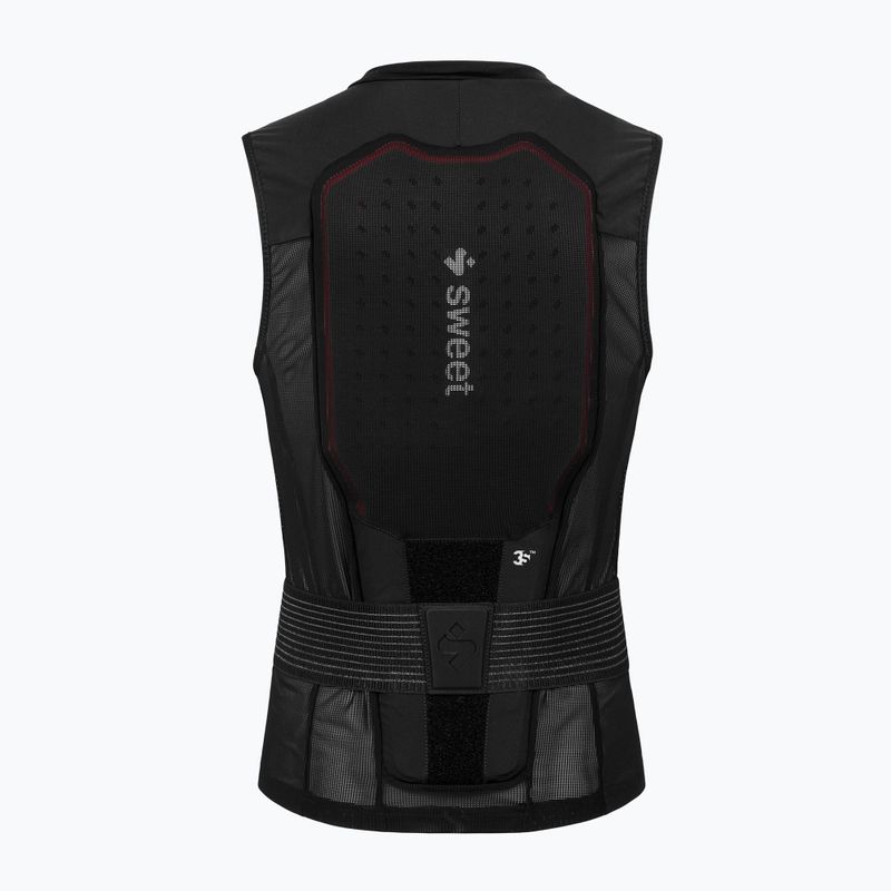 Gilet protettivo maschile Sweet Protection Back Protector Vest 2.0 true black 2