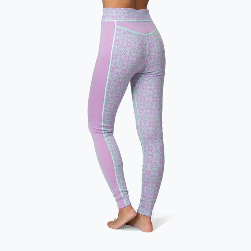 Pantaloni termici da donna KARI TRAA Rose High Waist lily 3