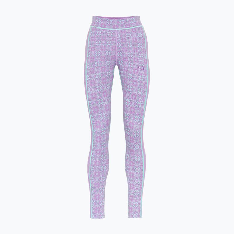 Pantaloni termici da donna KARI TRAA Rose High Waist lily 4